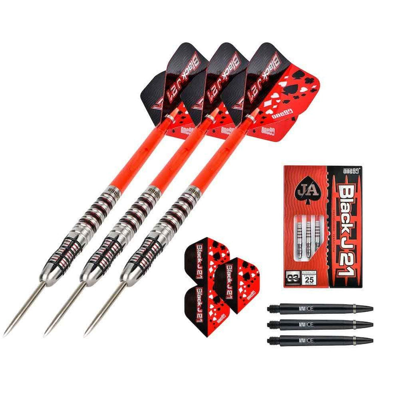 Black J 21 - 03 Steeldarts - DreamDarts Online Dartshop