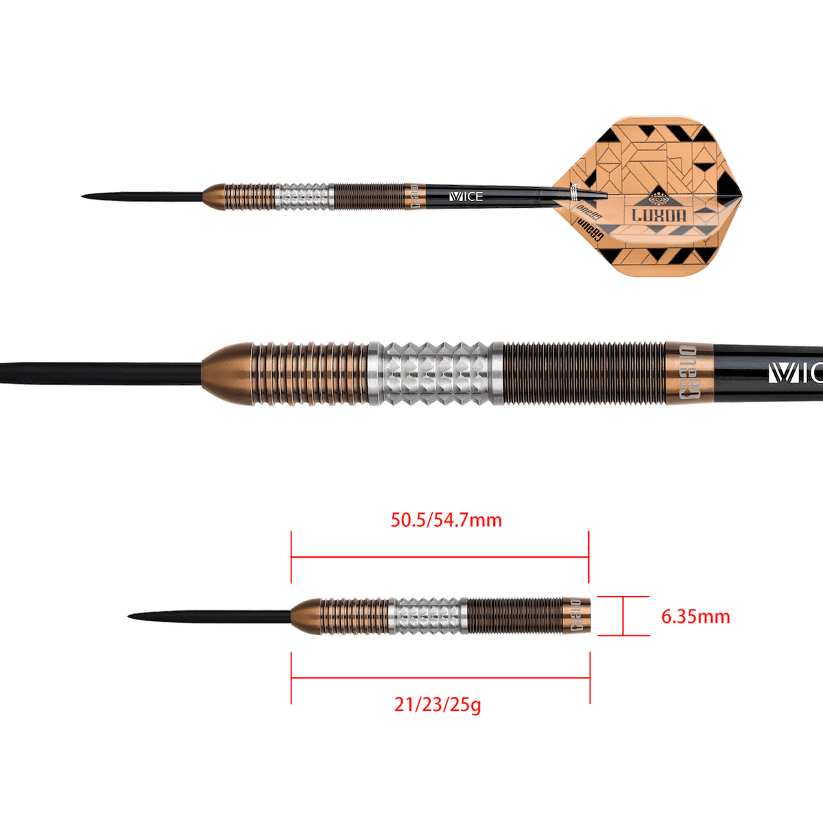 Luxor Alpha 90% Steeldarts - DreamDarts Dartshop