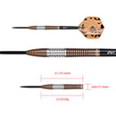 Luxor Gamma 90% Steeldarts - DreamDarts Dartshop