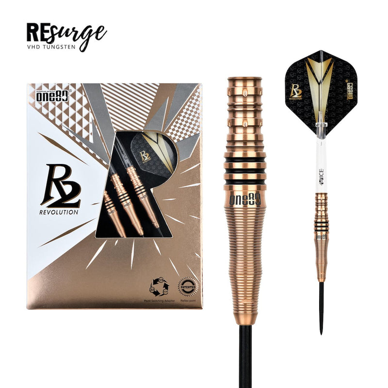R2 Interchange Re-surge 90% Steeldarts - DreamDarts Dartshop