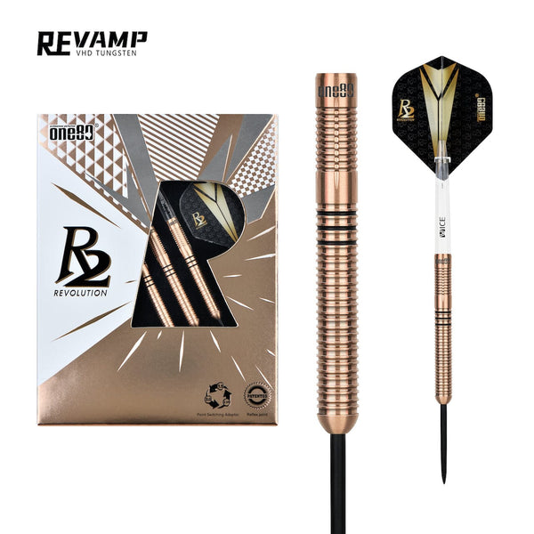 R2 Interchange Re-vamp 90% Steeldarts - DreamDarts Dartshop