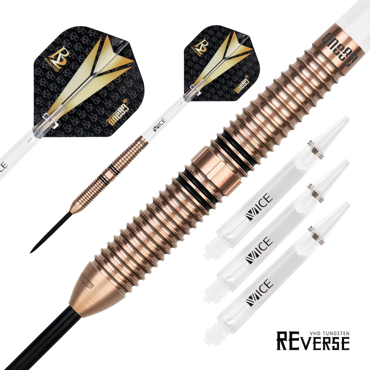 R2 Interchange Re-verse 90% Steeldarts - DreamDarts Dartshop