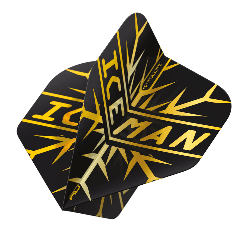 Gerwyn Price Gold Snowflake Flights - DreamDarts Dartshop