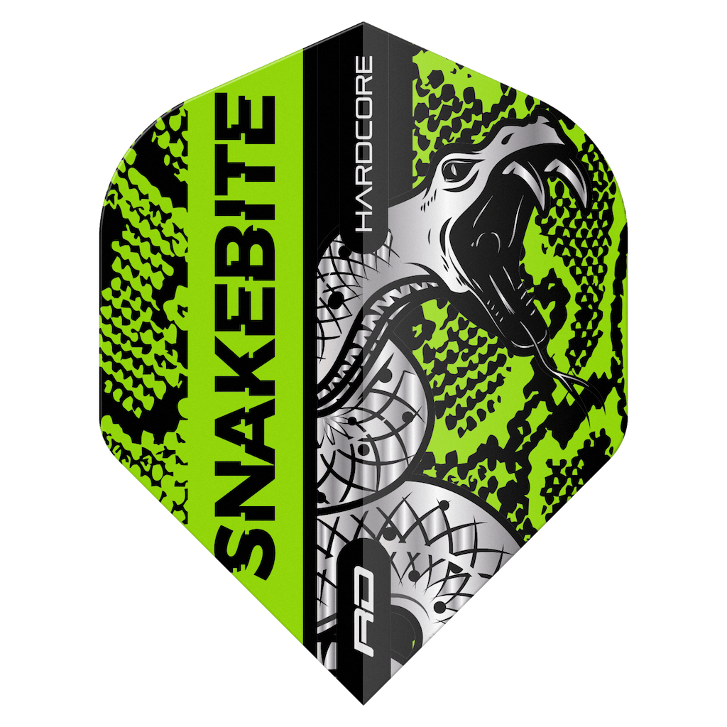 Hardcore Snakebite Coiled Flights - DreamDarts Dartshop