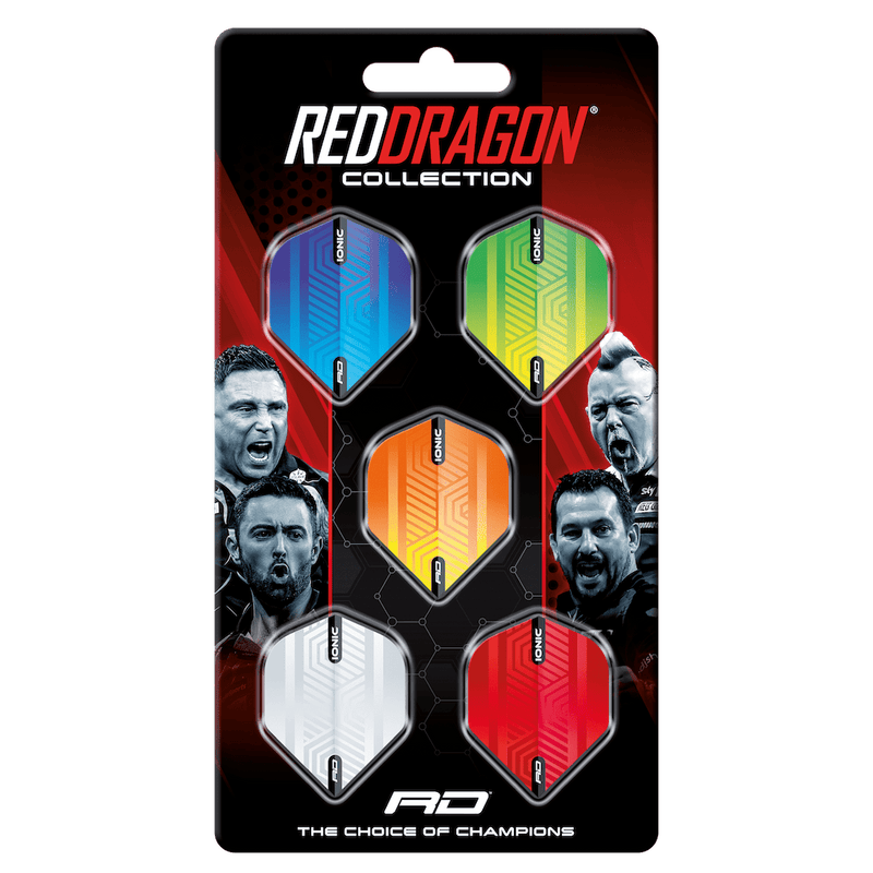 Hardcore Ionic Dart Flights Card - DreamDarts Dartshop