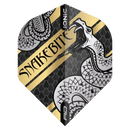 Hardcore Peter Wright Snakebite Flights - Gold - DreamDarts Dartshop