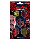 Jonny Clayton Dart Flights Card - DreamDarts Dartshop