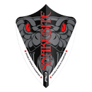 Peter Wright Snakebite Double World Champion Hardcore Freestyle Red Eyes Flights - DreamDarts Dartshop