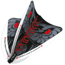 Peter Wright Snakebite Double World Champion Hardcore Freestyle Red Eyes Flights - DreamDarts Dartshop