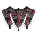 Peter Wright Snakebite Double World Champion Hardcore Freestyle Red Eyes Flights - DreamDarts Dartshop