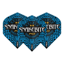 Peter Wright Snakebite Double World Champion Hardcore Standard Blue Skin Flights - DreamDarts Dartshop