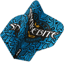 Peter Wright Snakebite Double World Champion Hardcore Standard Blue Skin Flights - DreamDarts Dartshop