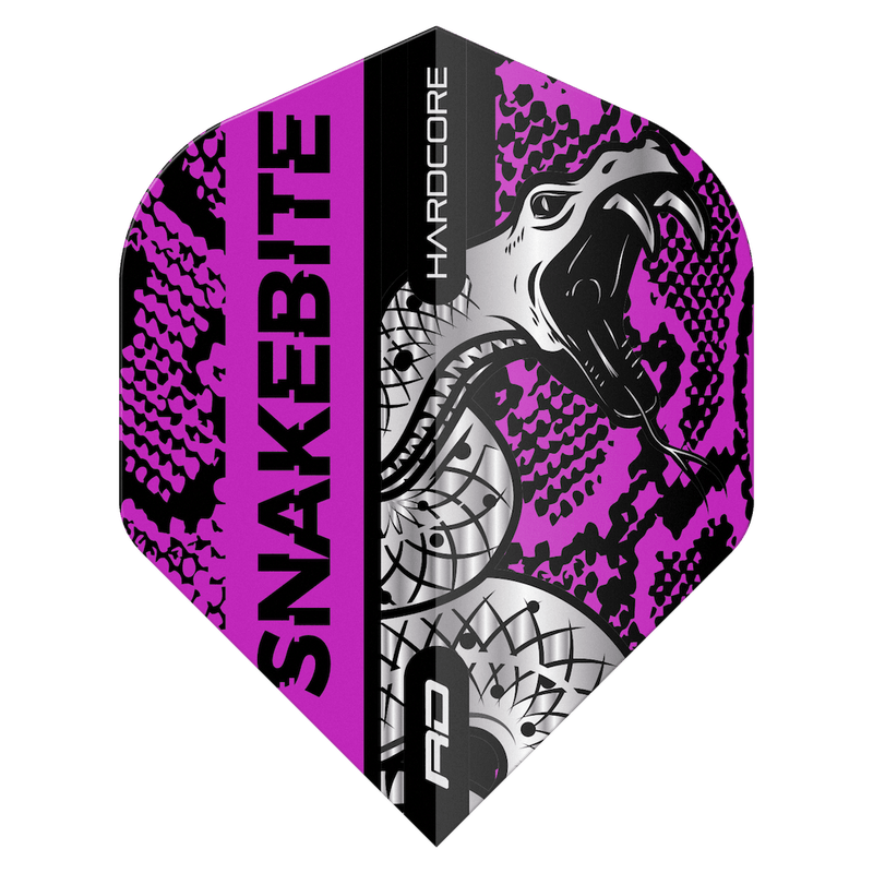 Hardcore Snakebite Coiled Flights - DreamDarts Dartshop