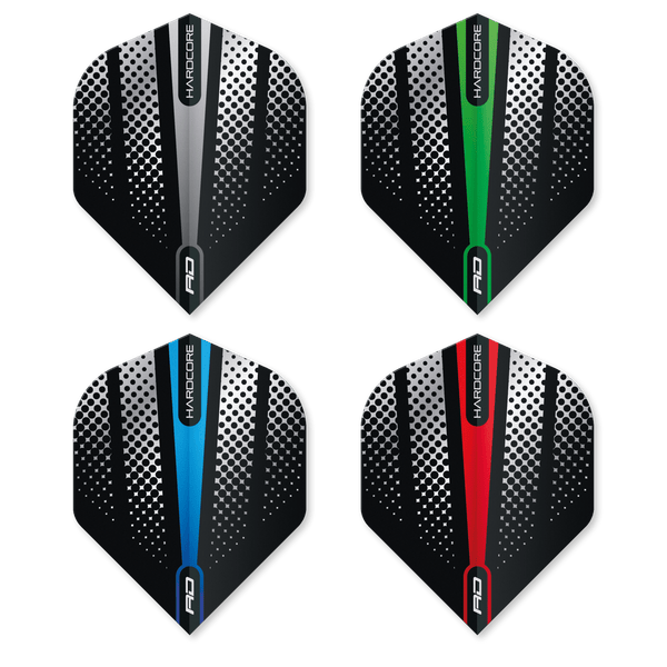 Red Dragon Flights Hardcore Assorted Selection Pack No.17 - DreamDarts Dartshop