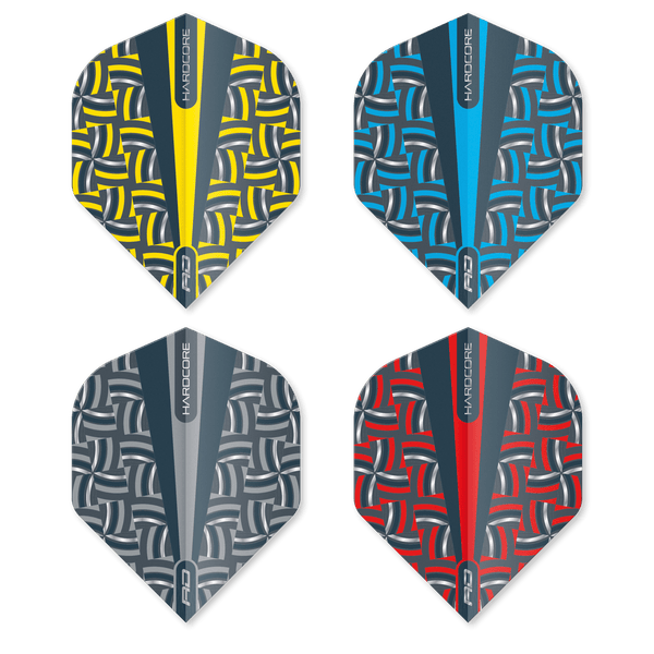 Red Dragon Flights Hardcore Assorted Selection Pack No.18 - DreamDarts Dartshop