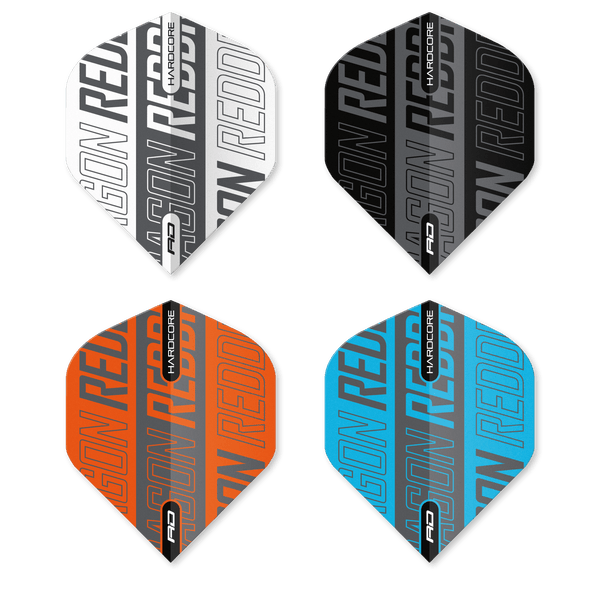 Red Dragon Flights Hardcore Assorted Selection Pack No. 16 - DreamDarts Online Dartshop