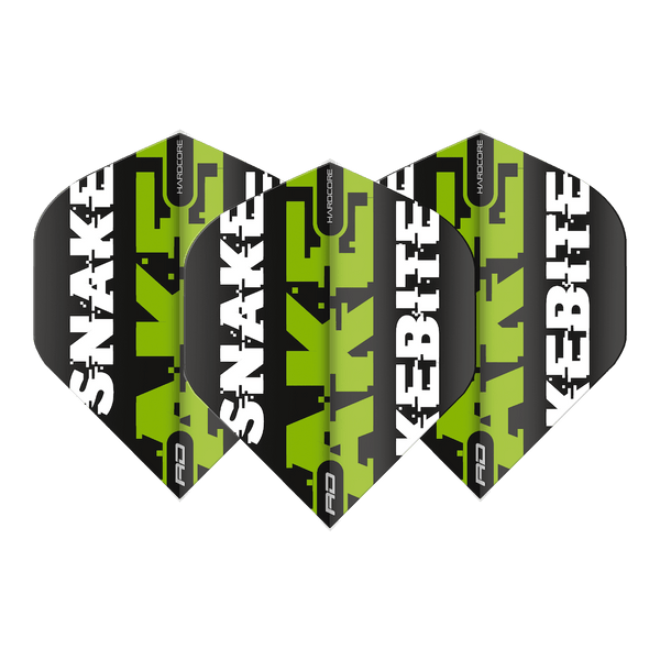 Hardcore Peter Wright Snakebite Flights - DreamDarts Dartshop