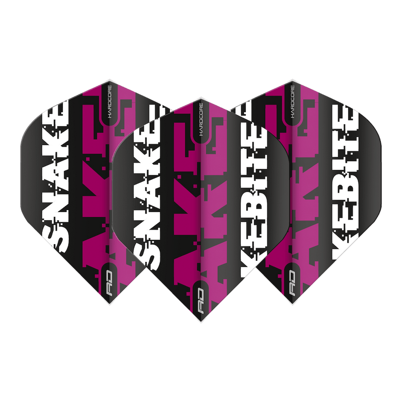 Hardcore Peter Wright Snakebite Flights - DreamDarts Dartshop