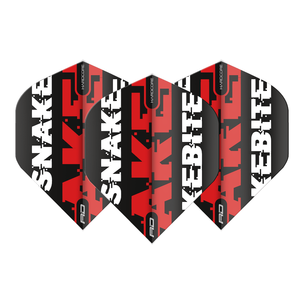 Hardcore Peter Wright Snakebite Flights - DreamDarts Dartshop
