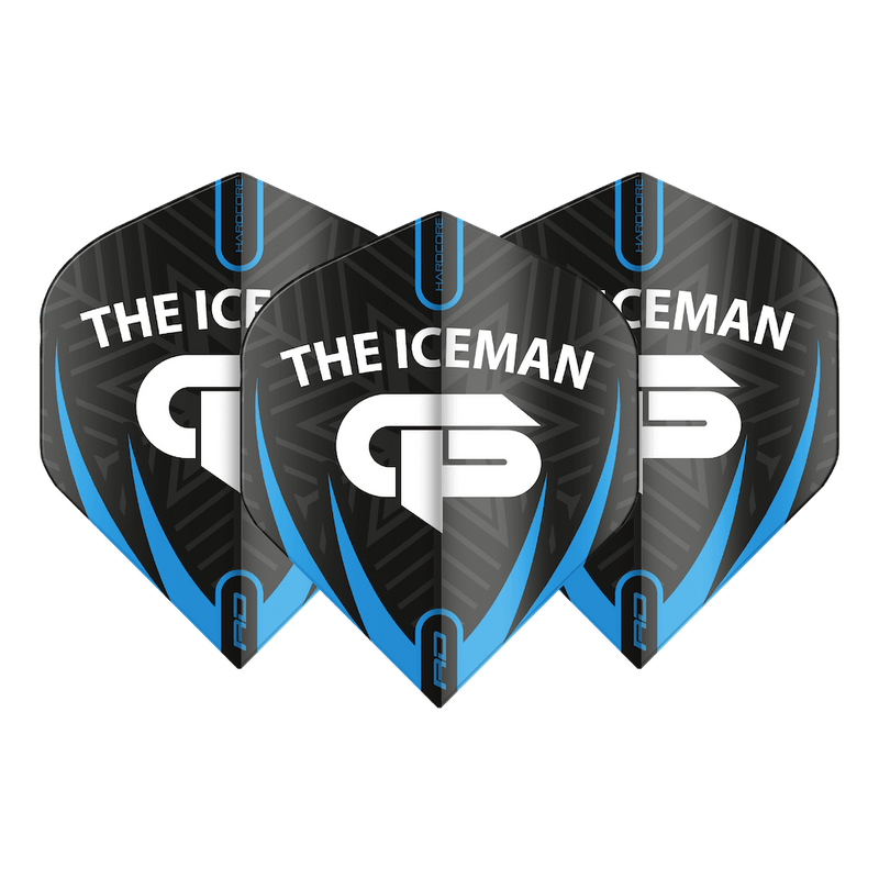 Hardcore Gerwyn Price Logo Flights - DreamDarts Online Dartshop