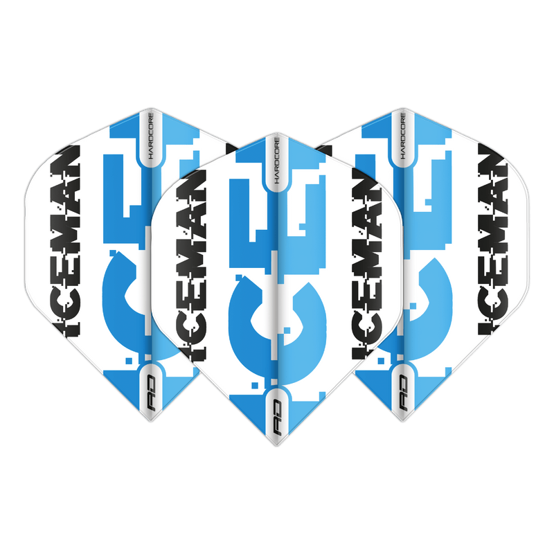 Hardcore Gerwyn Price Logo Flights - DreamDarts Online Dartshop