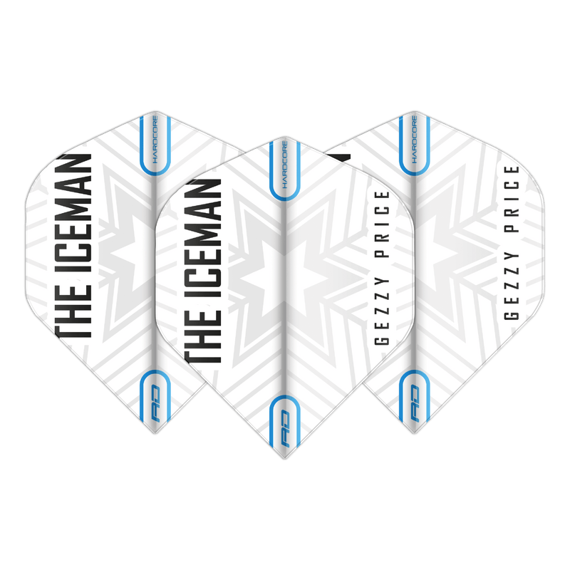 Hardcore Gerwyn Price Logo Flights - DreamDarts Online Dartshop