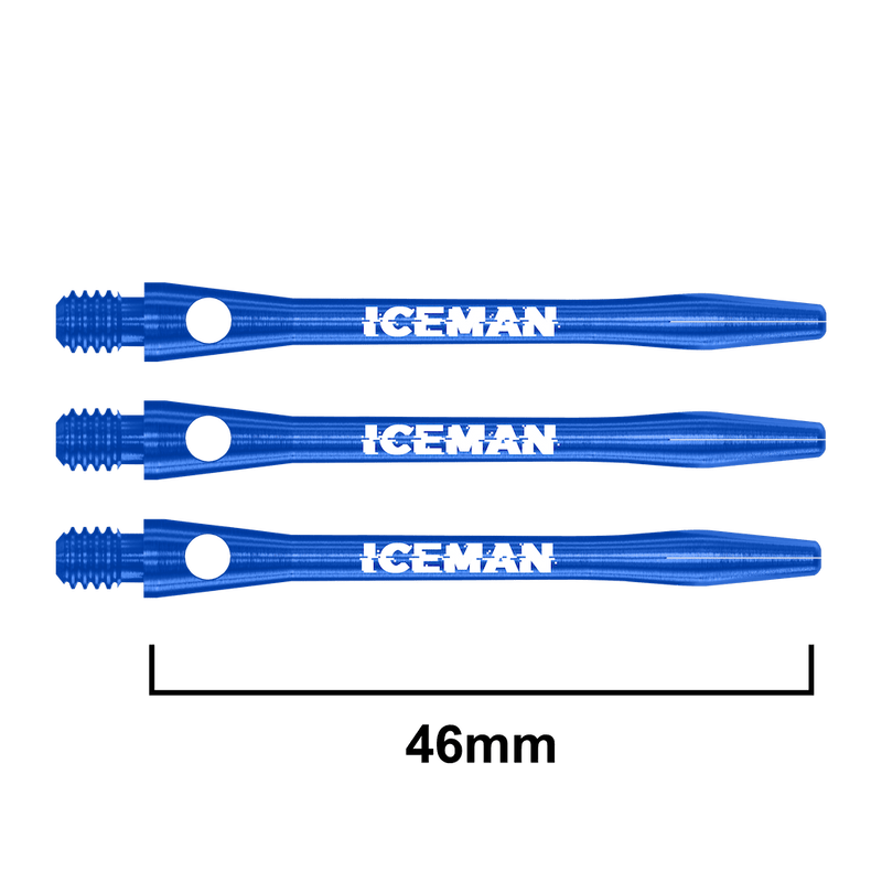 Gerwyn Price branded "Iceman" Aluminium Schäfte short / medium - DreamDarts Dartshop