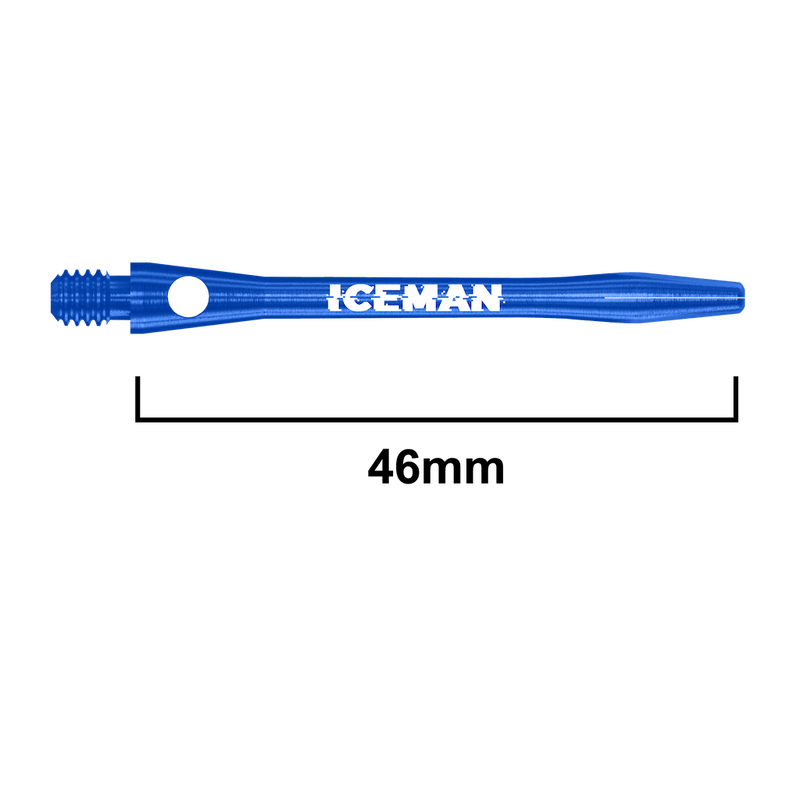 Gerwyn Price branded "Iceman" Aluminium Schäfte short / medium - DreamDarts Dartshop