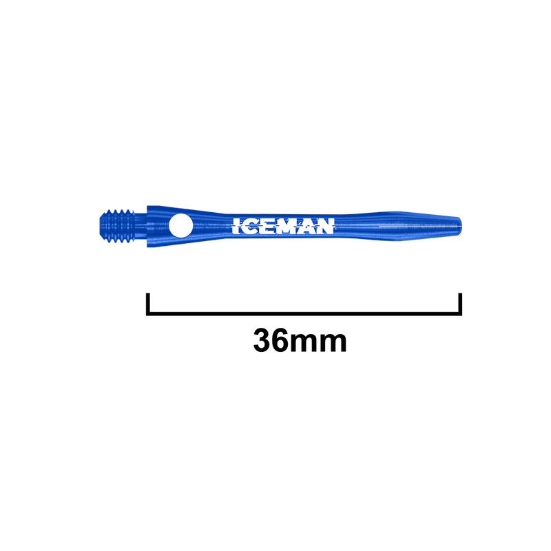 Gerwyn Price branded "Iceman" Aluminium Schäfte short / medium - DreamDarts Dartshop