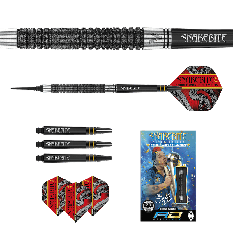 Peter Wright Snakebite Double World Champion Special Edition Softdarts - DreamDarts Dartshop
