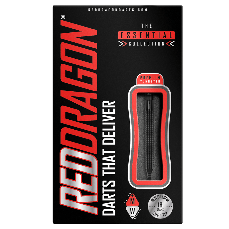 Red Dragon Razor Edge Black Softdarts - DreamDarts Online Dartshop