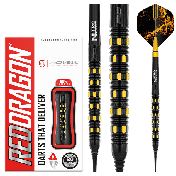 Red Dragon Nirvana 90% Softdarts - DreamDarts Dartshop