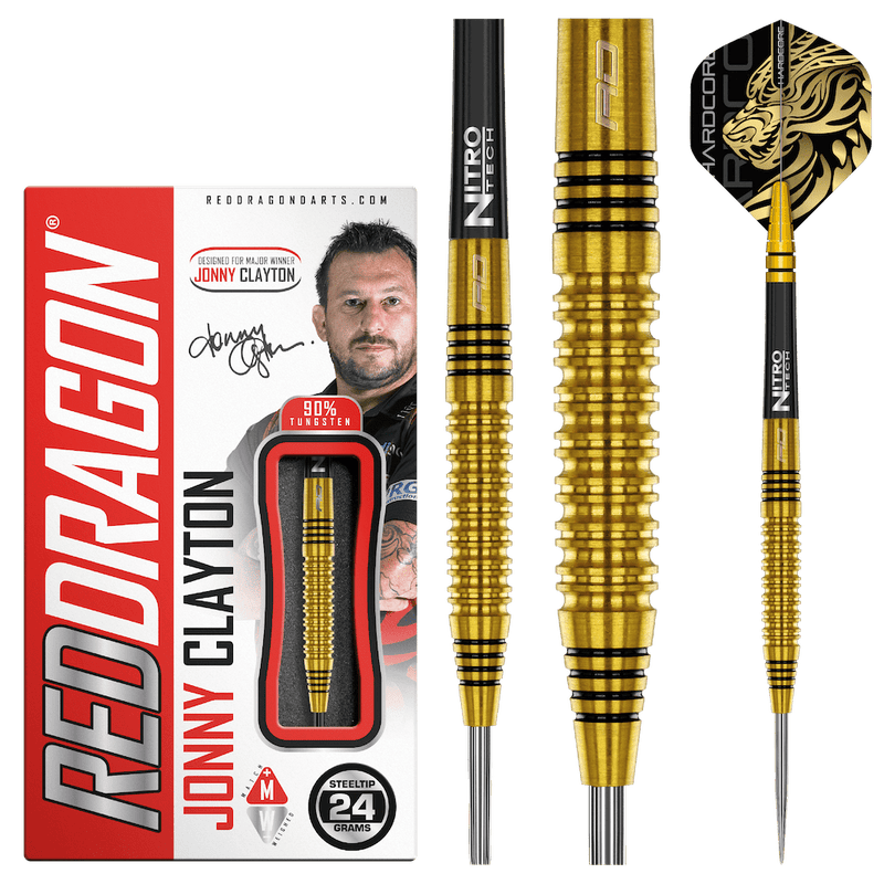 Jonny Clayton Gold 90% Steeldarts - DreamDarts Dartshop