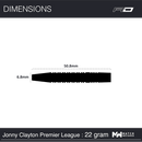 Jonny Clayton Premier League Special Edition - DreamDarts Dartshop