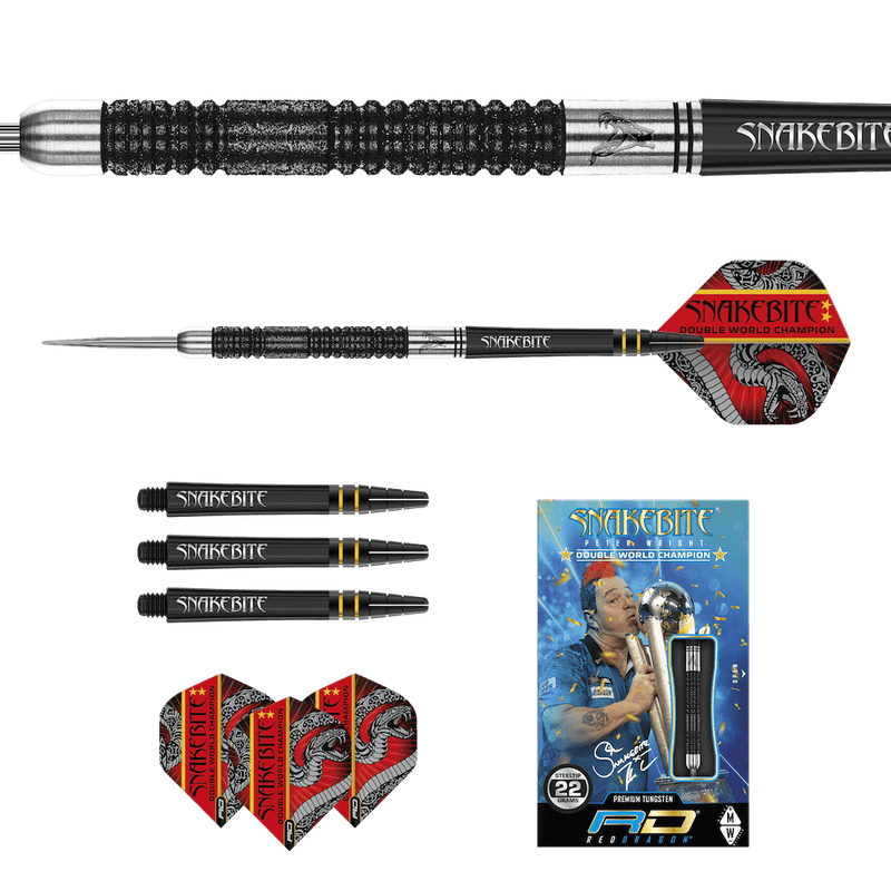 Peter Wright Snakebite Double World Champion Special Edition - DreamDarts Dartshop