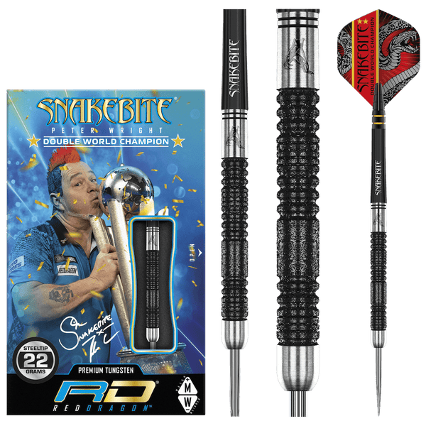 Peter Wright Snakebite Double World Champion Special Edition - DreamDarts Dartshop