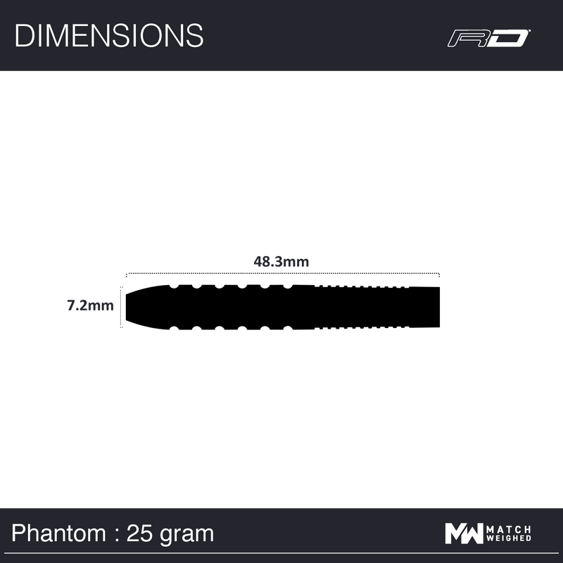 Red Dragon Phantom 2021 Steeldarts - DreamDarts Online Dartshop