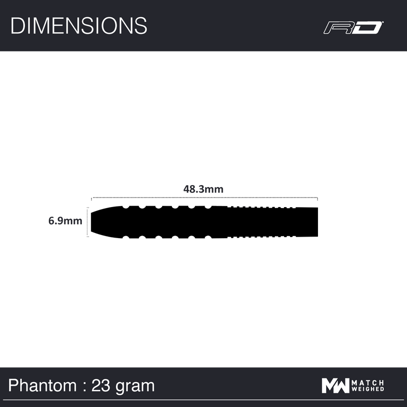 Red Dragon Phantom 2021 Steeldarts - DreamDarts Online Dartshop