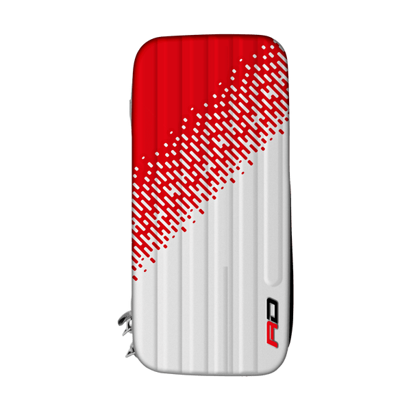 Red Dragon Monza Red & White Dart Case - DreamDarts Online Dartshop