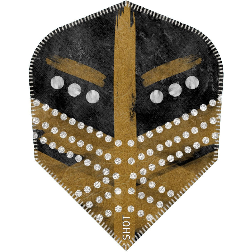 Devon Peterson Greatness Gold Flights - Small Standard - DreamDarts Dartshop