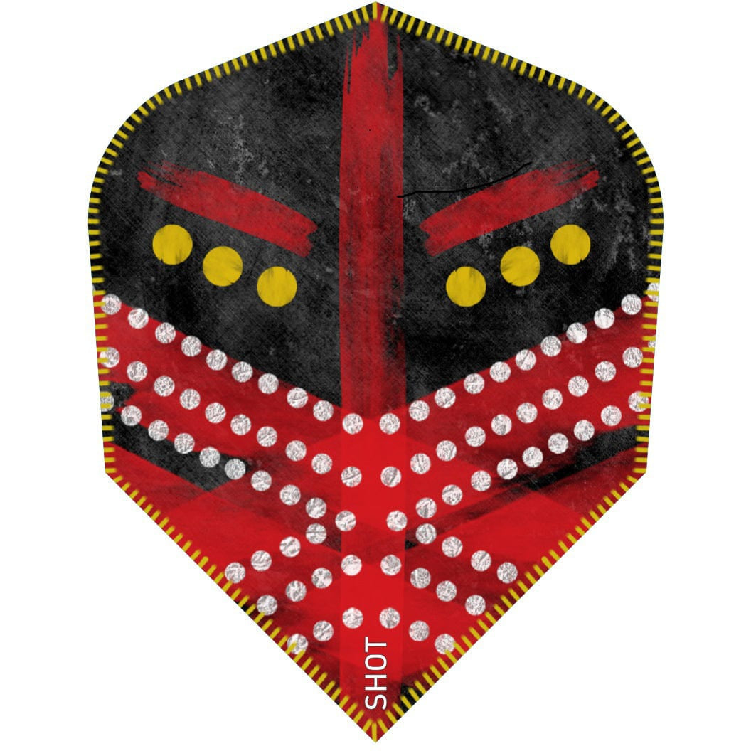 Devon Peterson Greatness Red Flights - Small Standard - DreamDarts Dartshop