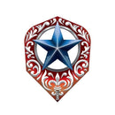 Wild Frontier Trailblazer Blue Star No.6 Flight - DreamDarts Online Dartshop