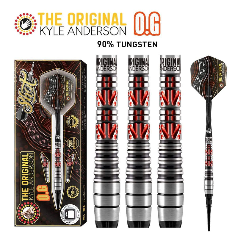 Kyle Anderson The Original 90% Softdarts - DreamDarts Online Dartshop