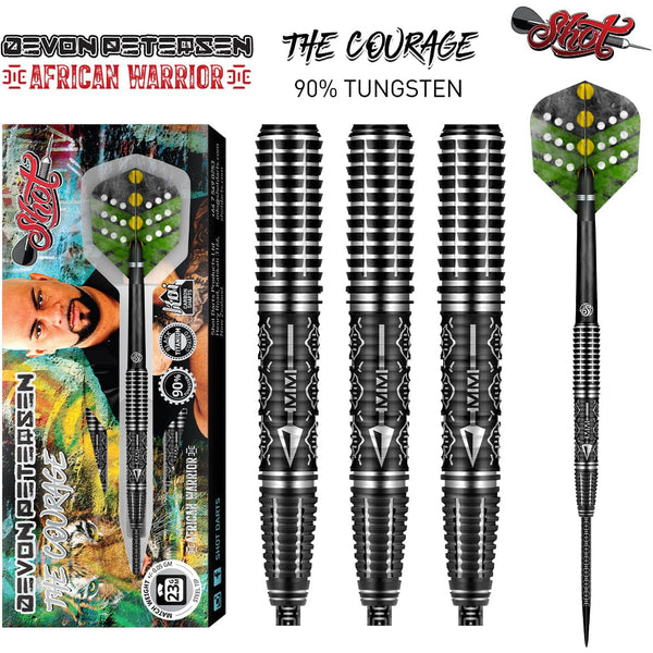 Devon Peterson "The Courage" 90% Steeldarts - DreamDarts Dartshop