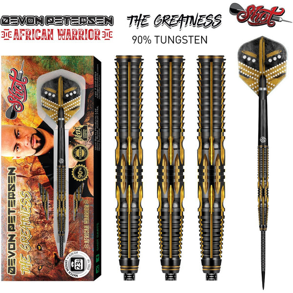 Devon Peterson "The Greatness" 90% Steeldarts - DreamDarts Dartshop