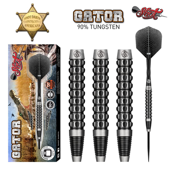 Shot Gator 90% Steeldarts - DreamDarts Dartshop