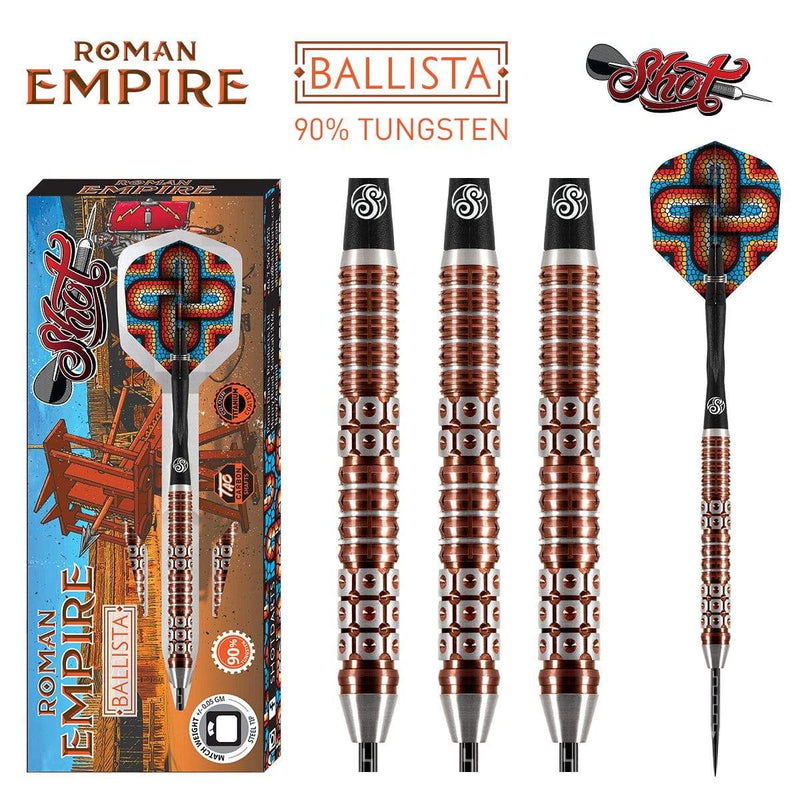 Shot Roman Empire Ballista Steeldarts - DreamDarts Online Dartshop