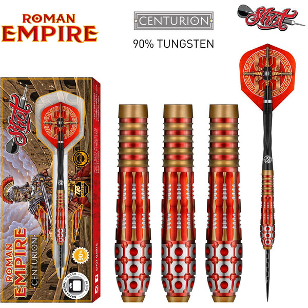 Shot Roman Empire Centurion 90% Steeldarts - DreamDarts Dartshop