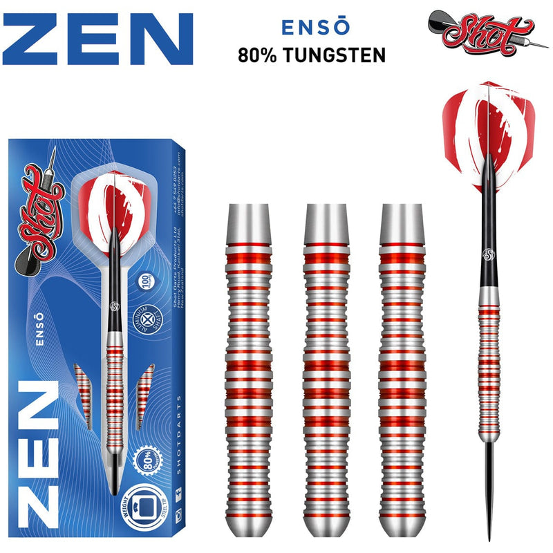 Shot Zen Enso 80% Steeldarts - DreamDarts Dartshop