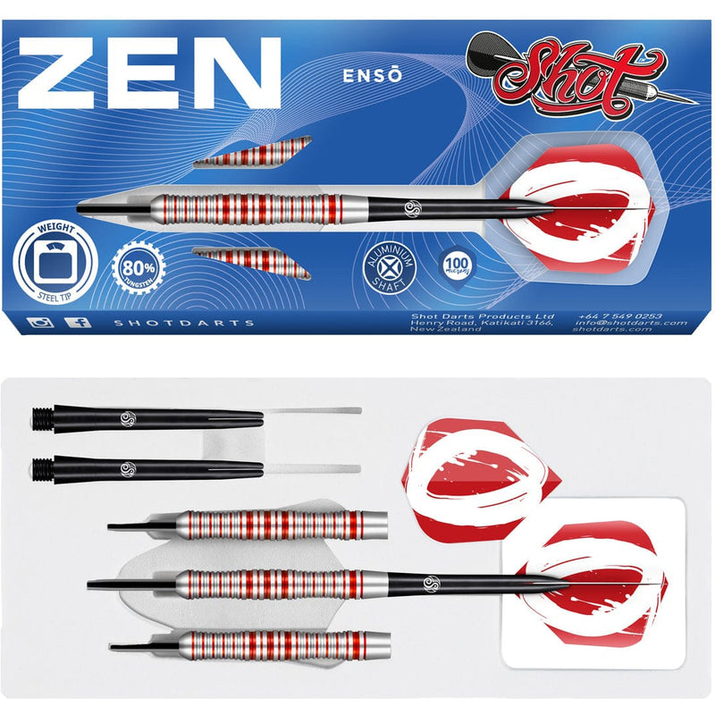 Shot Zen Enso 80% Steeldarts - DreamDarts Dartshop